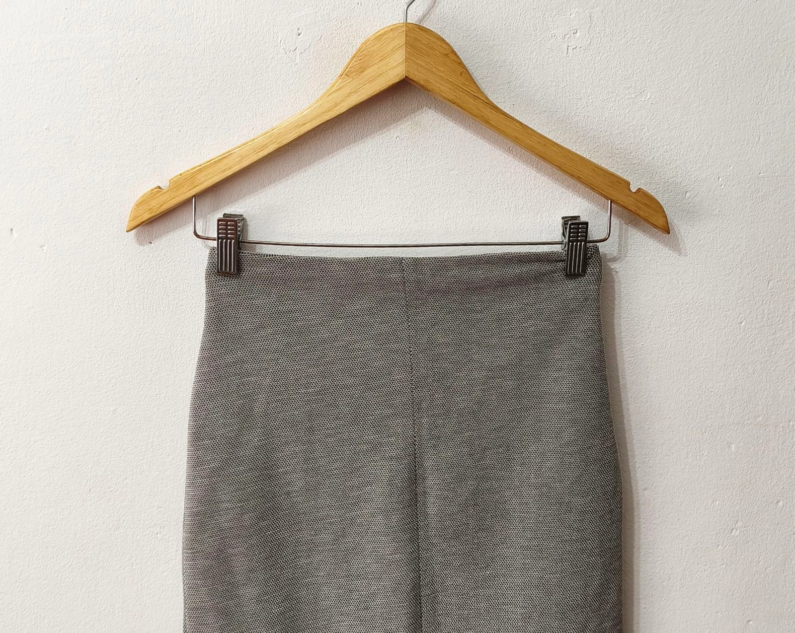 Mango gray pencil skirt women Size XS – photo 3
